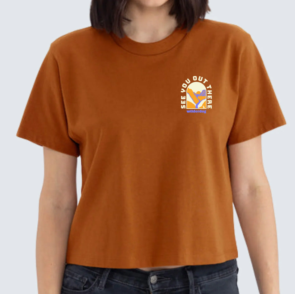 Boxy Crop Tee Shirt
