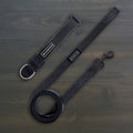Black Waterproof Leash + Collar Bundle