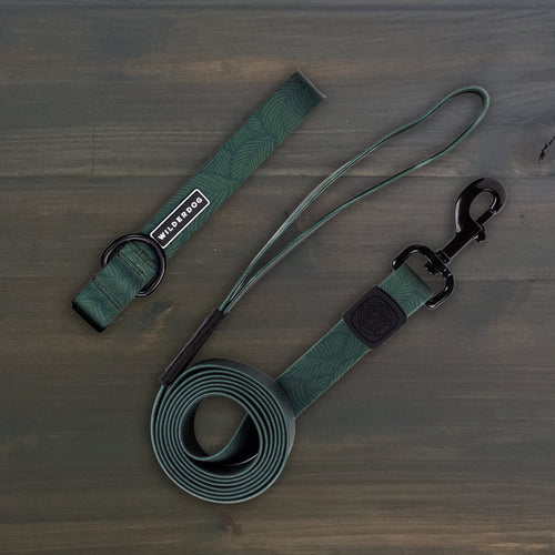 Cedar Waterproof Leash + Collar Bundle