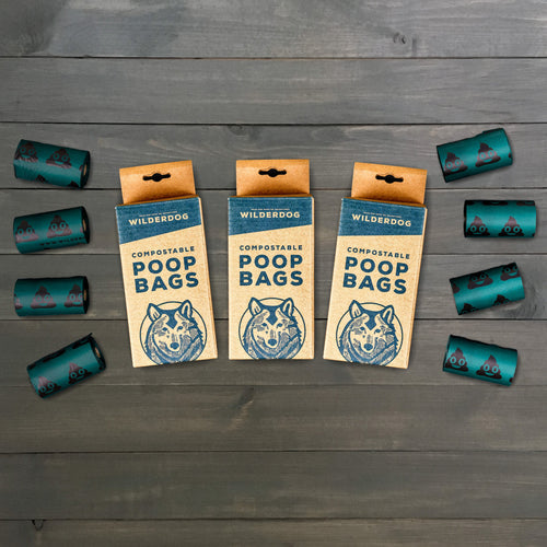 Compostable Dog Poop Bags - 3 Pack